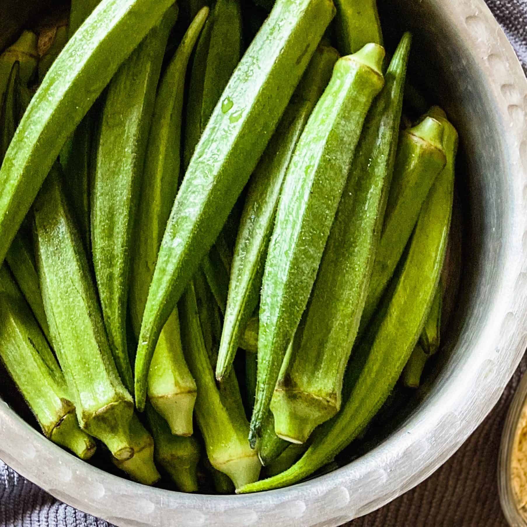 Okra Cooking tips. 