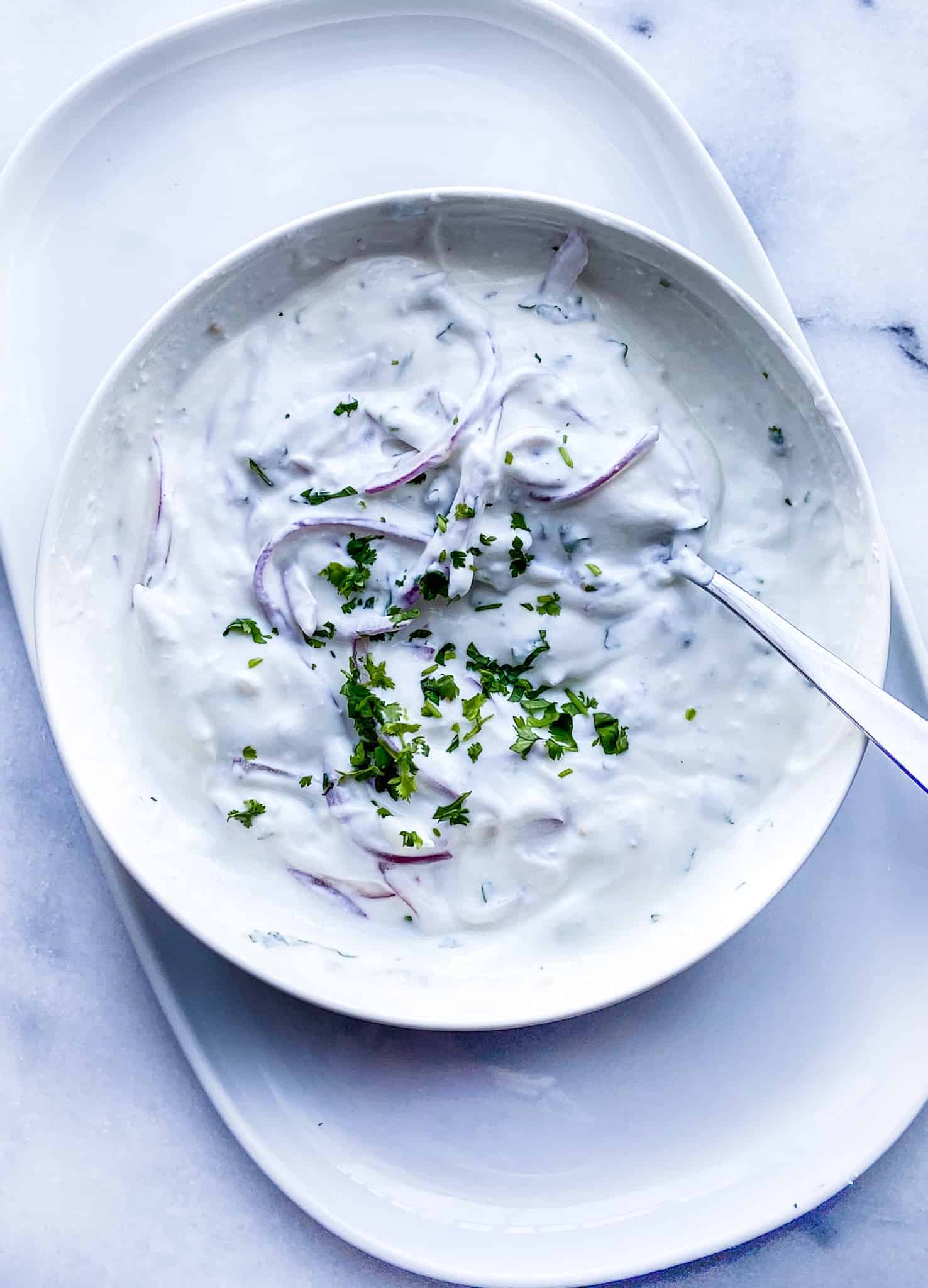 kradse pludselig haj Onion Raita-Yogurt Raita for Biryani - Feast with Safiya