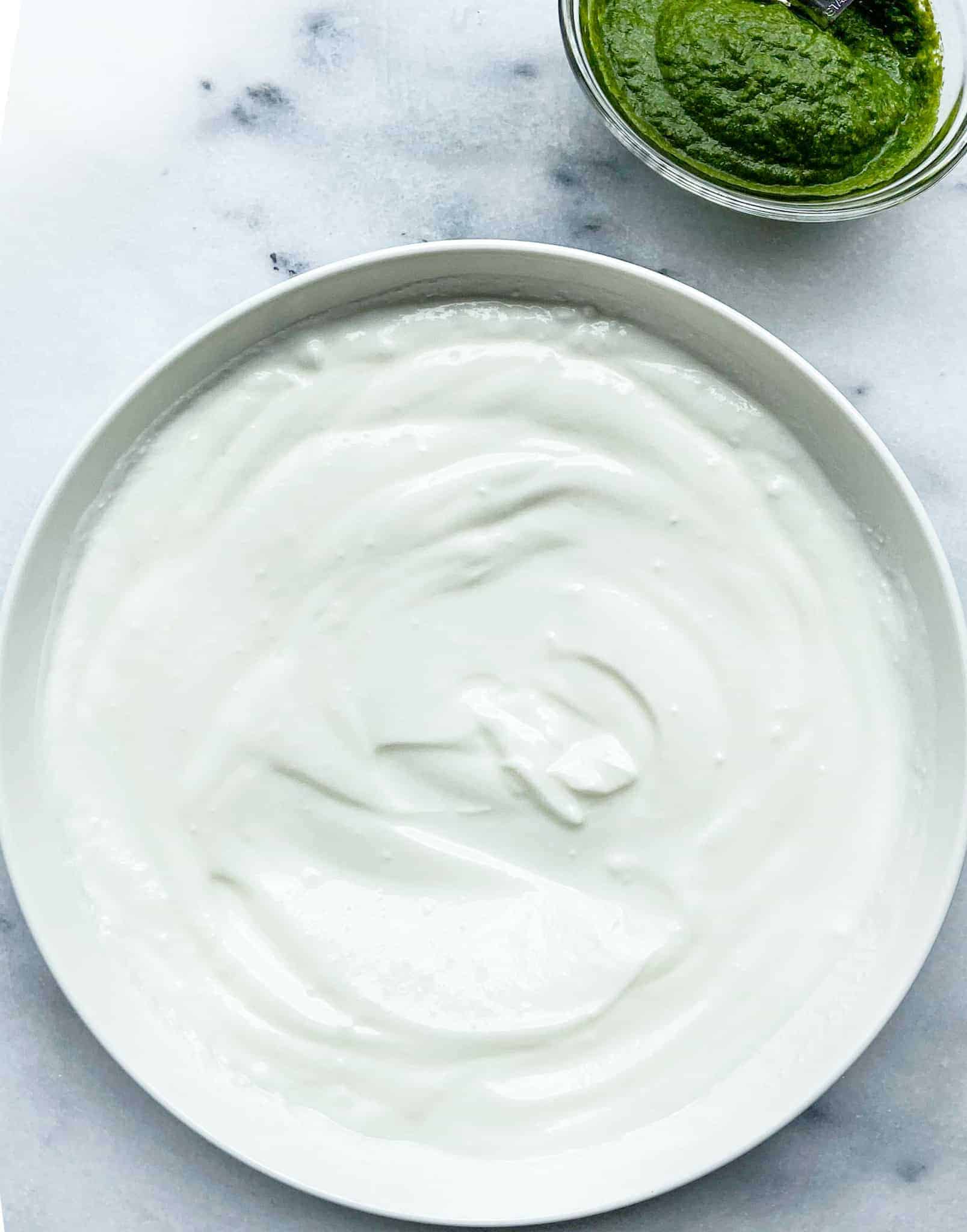 Creamy whole milk yogurt
