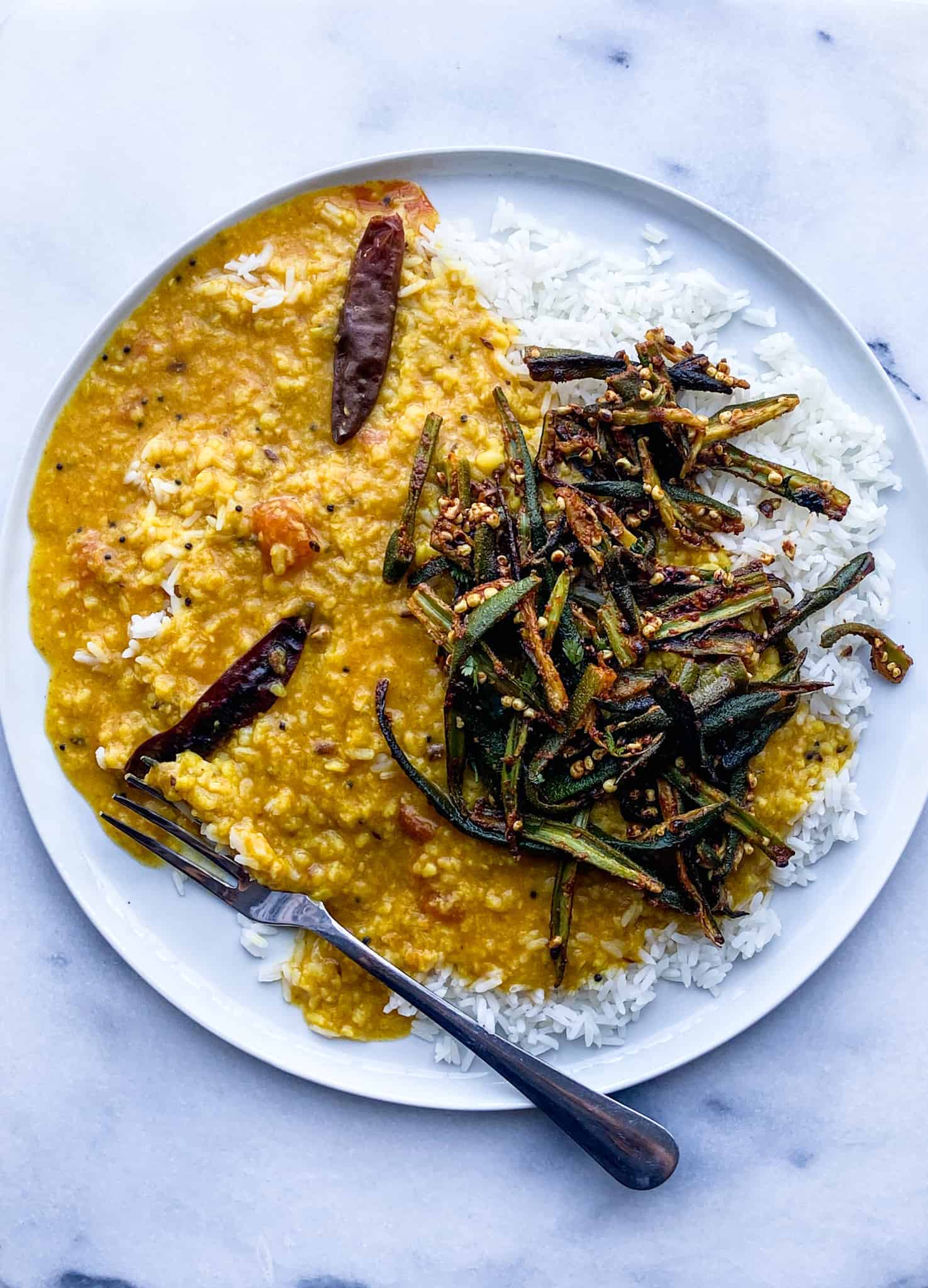 Bhindi Sabzi | Okra Stir Fry - Feast with Safiya