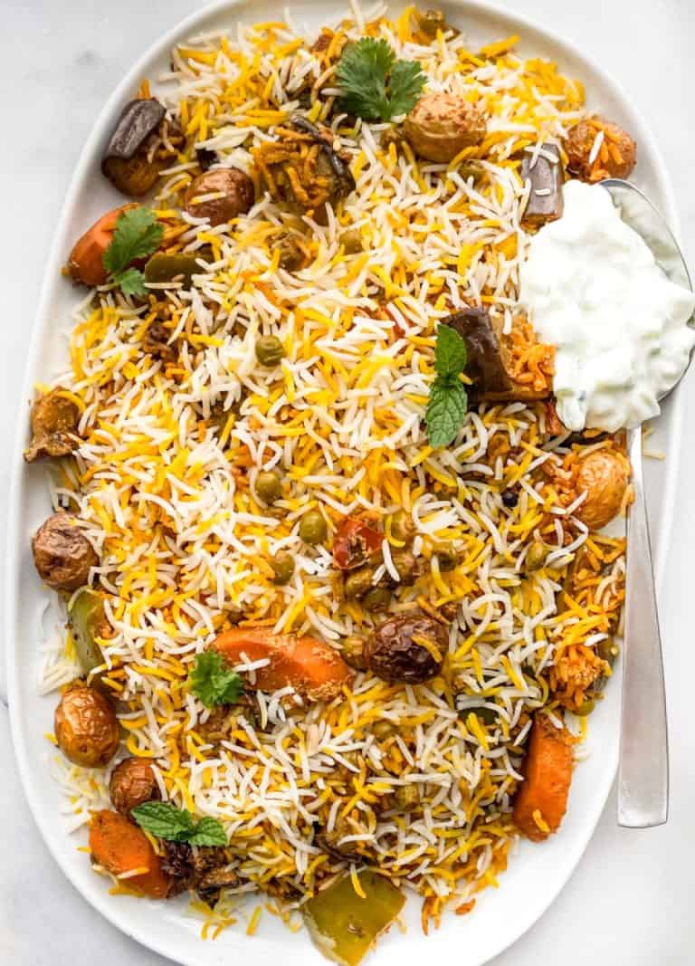 Veg Dum Biryani | Veg Biryani Recipe