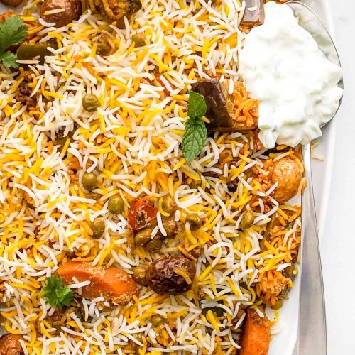 Veg Dum Biryani | Veg Biryani Recipe Feast with Safiya