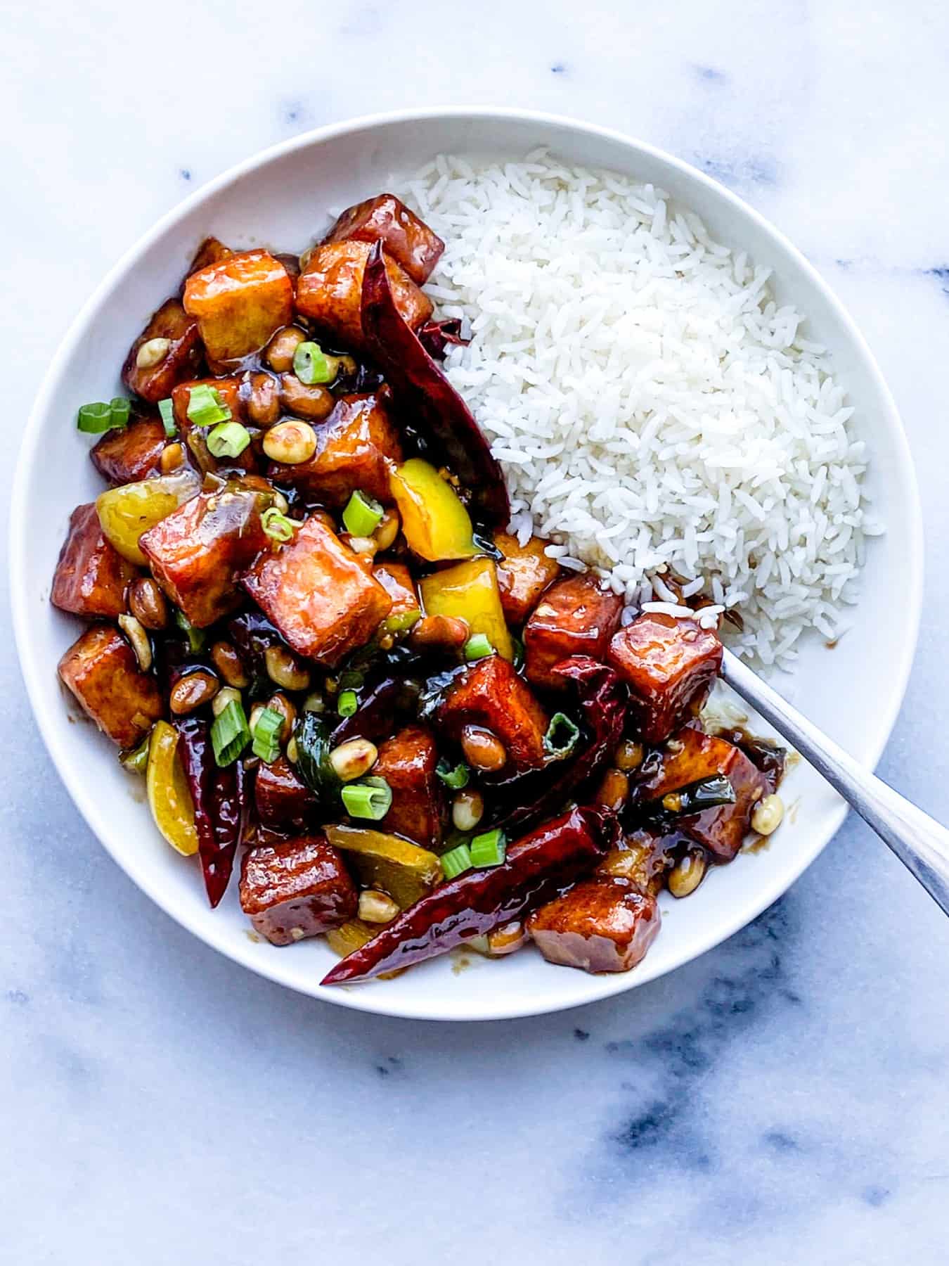 kung pao paneer recipe Indian style.