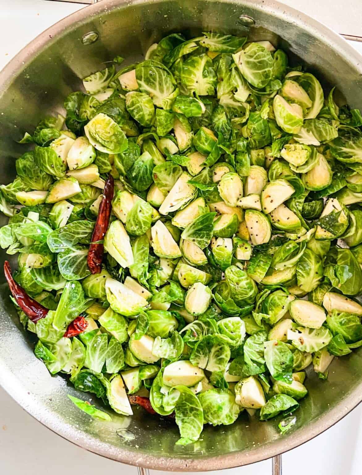 Indian Spiced Brussels Sprouts Recipe Feast with Safiya