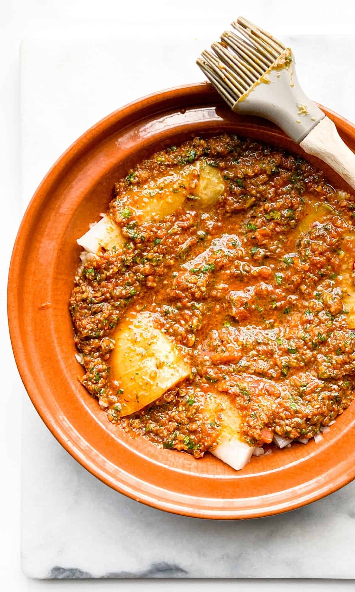 Fish Tagine with Chermoula Sauce Feast with Safiya