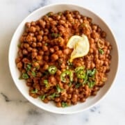 kala chana masala black chickpea curry
