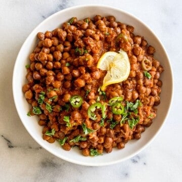 kala chana masala black chickpea curry