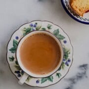 Masala Chai served hot in a cup